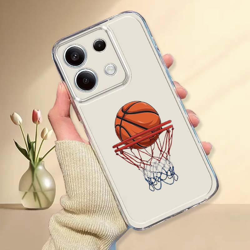 Xiaomi Poco X6 - حافظة هاتف بنمط كرة السلة الرائع