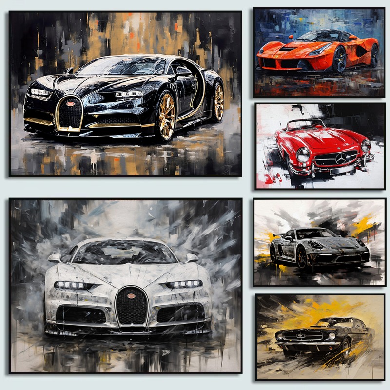 خمر النفط اللوحة نمط السيارات  - مراجعة Luxury Lifestyle Cars وسعره